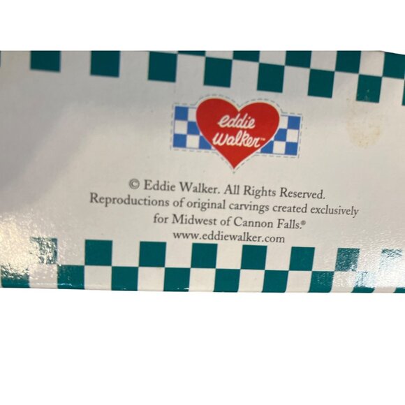 Midwest Cannon Falls Eddie Walker Christmas Santa Ornament 1999 2000 - Picture 12 of 12